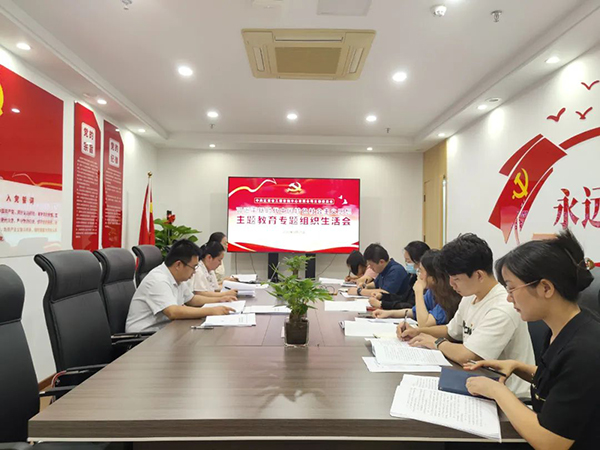 中欧官方端网站登录入口党支部召开主题教育专题组织生活会